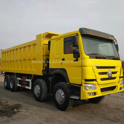 Sino Truck 12 Wheeler Rhd LHD 50tons di seconda mano 8X4 Usato HOWO Tipper Dump Truck per il vostro