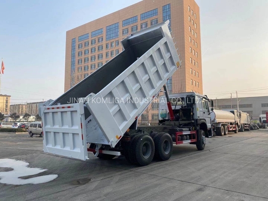 DOT certificato HOWO 6X4 Tipper Dump Truck con capacità di 18m3 e stile di sollevamento anteriore