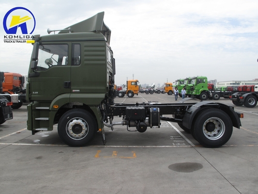 Shacman 4X2 Asse anteriore Euro 2 Euro 3 Euro 4 Euro 5 Tractor Trailer Head Truck Radial Tire Design