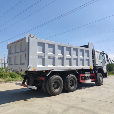 30 tonnellate 40 tonnellate 6*4 Camionetti di scarico con asse anteriore con aria condizionata 9 tonnellate Capacità di carico superiore