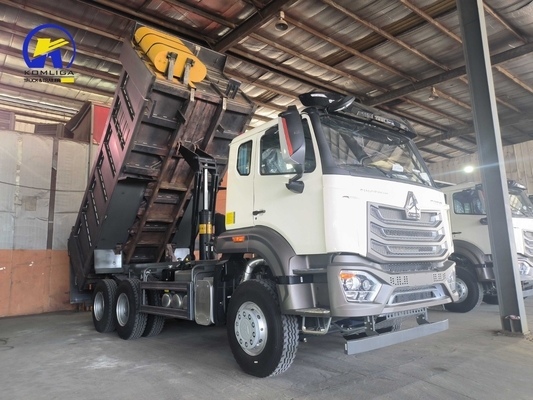 Sinotruk 3 0tons 6X4 10 pneumatici HOWO Camionetti a ribaltatore con sollevamento idraulico a ribaltatore ventrale