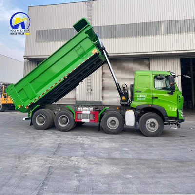 371 HP Sinotruk HOWO Camione pesante 8x4 12 pneumatici 12 ruote 40t 70t Camione da discarica