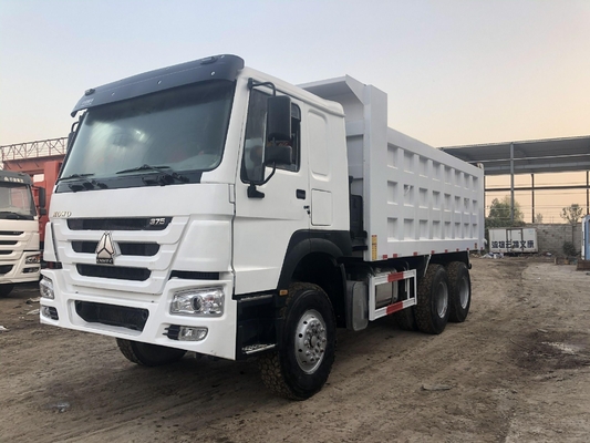 20 metri cubi 10 ruote 20 tonnellate 30 tonnellate 371 CV 375 CV Camionetto di scarico usato Sinotruk HOWO 6X4