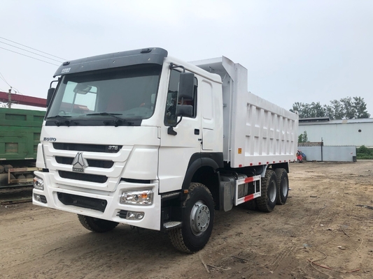 20 metri cubi 10 ruote 20 tonnellate 30 tonnellate 371 CV 375 CV Camionetto di scarico usato Sinotruk HOWO 6X4