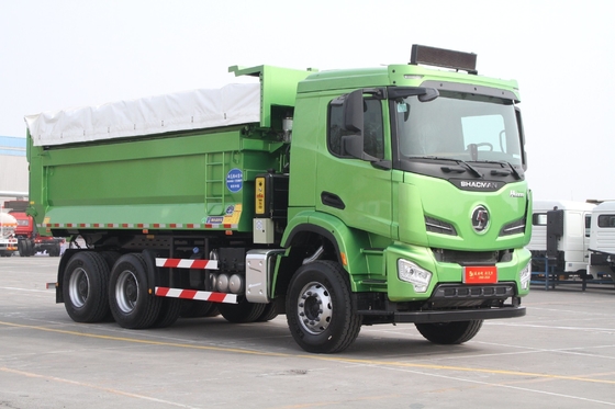 Ricambi tecnici Supporto Shacman Usato 6X4 10 Ruota 380HP Heavy Duty Dump Truck