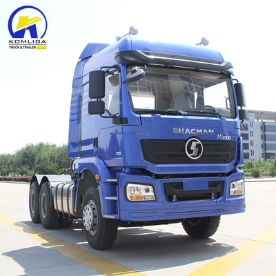 6X4 H2000 X3000 Shacman usato Tractor Truck Head con motore diesel e pneumatici 12r22.5