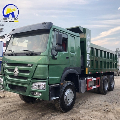 Durabile Sinotruk HOWO Usato 371/375HP 40t Dump Truck con 6X4 20 Cubic Tipper Payload