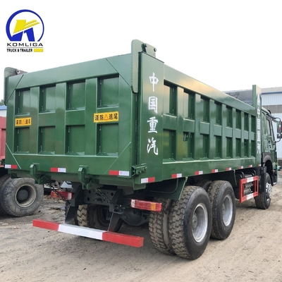 Durabile Sinotruk HOWO Usato 371/375HP 40t Dump Truck con 6X4 20 Cubic Tipper Payload
