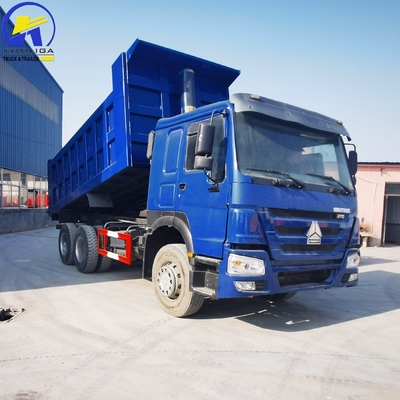 Trasmissione manuale 375 CV Sinotruk 6X4 Dump Tipper Truck con capacità di carico di 16 t