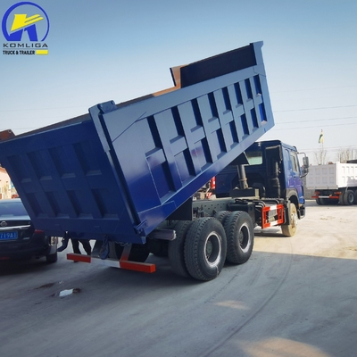 Trasmissione manuale 375 CV Sinotruk 6X4 Dump Tipper Truck con capacità di carico di 16 t