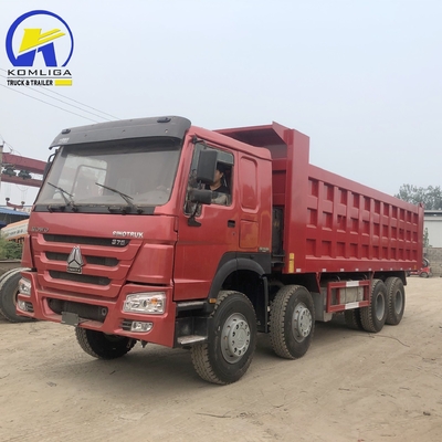 Sinotruk 8X4 usato camion pesante con ascensore anteriore richiesta personalizzata accettata