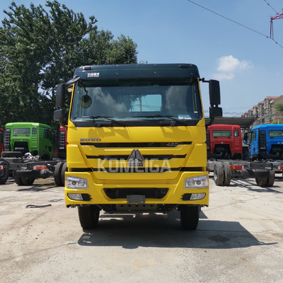 HOWO 10 Ruota Stretcher Truck Head Prime Mover con rimorchio cabina climatizzata e personalizzazione