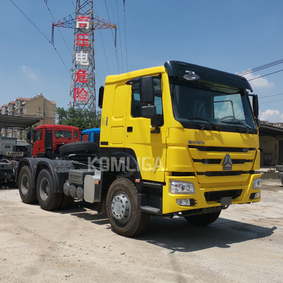 HOWO 10 Ruota Stretcher Truck Head Prime Mover con rimorchio cabina climatizzata e personalizzazione