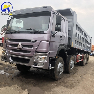 25-30 tonnellate Capacità Sinotruk HOWO 371HP Camione di scarico asse posteriore Hc16 utilizzato Buone condizioni