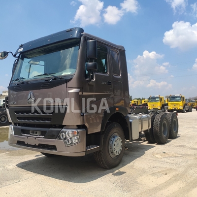 HOWO 10 Ruota Stretcher Truck Head Prime Mover con rimorchio cabina climatizzata e personalizzazione