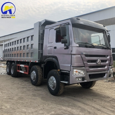 25-30 tonnellate Capacità Sinotruk HOWO 371HP Camione di scarico asse posteriore Hc16 utilizzato Buone condizioni