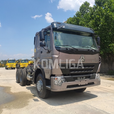 HOWO 10 Ruota Stretcher Truck Head Prime Mover con rimorchio cabina climatizzata e personalizzazione