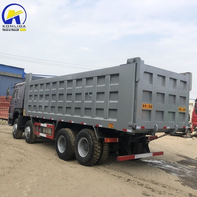 25-30 tonnellate Capacità Sinotruk HOWO 371HP Camione di scarico asse posteriore Hc16 utilizzato Buone condizioni