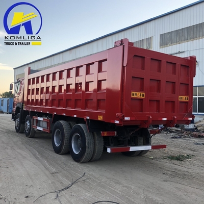 25-30 tonnellate Capacità Sinotruk HOWO 371HP Camione di scarico asse posteriore Hc16 utilizzato Buone condizioni