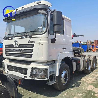 6×4 ruota motrice F2000 F3000 Shacman Testa del trattore e utilizzato 10 ruote con 6800*2500*3200mm
