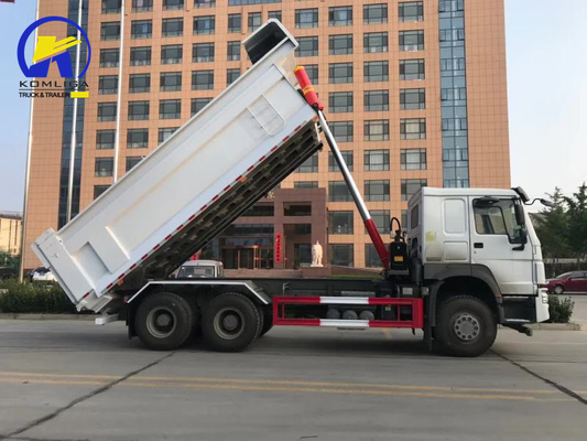 Zz3257n3847A 6X4 371HP 400 420 HP Dump Truck con 5600X2300X1500 20cbm Bucket Dimensione