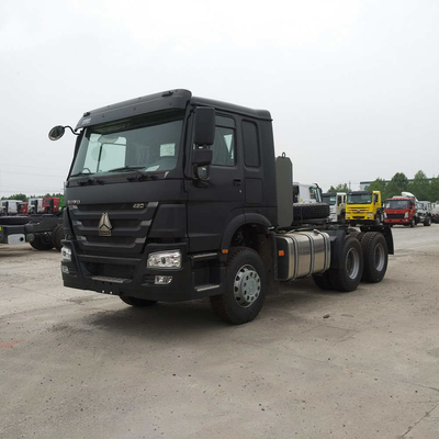Guida Zf Guida HOWO 3 assi 6X4 Trattivo Camione Testa principale Motore 6800*2500*3200mm