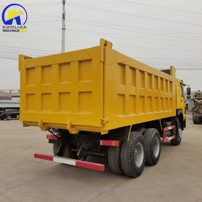 Sinotruk HOWO 375HP Dump Truck con alta potenza 351-450hp in buone condizioni