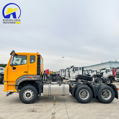 Cisterna di petrolio in alluminio da 400L 6X4 6X6 Heavy Duty HOWO Trailer Head Truck per le vostre esigenze