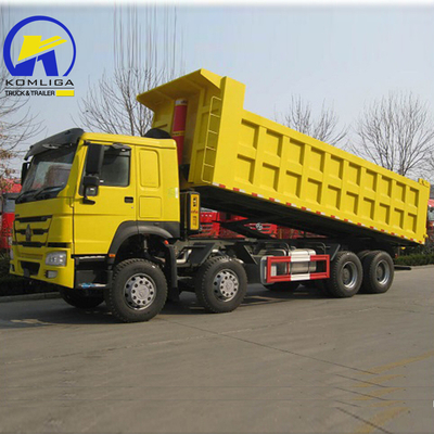Sinoteuk HOWO 8X4 Dump Truck con dispositivo di sollevamento Capacità di carico 21-30t Potenza forte