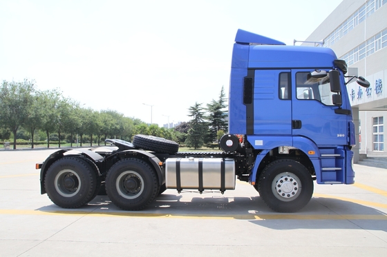 2 assi 3 assi Shacman 4X2 6X4 Trattor Truck Prime Mover con 400L Aluminum Oil Tanker