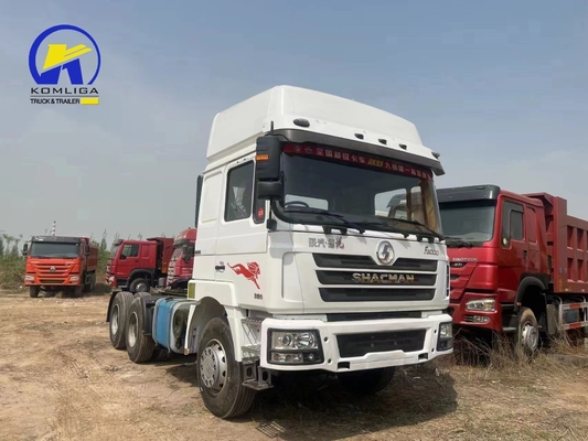 Shacman 6X4 Trailer Head Tractor Truck con asse anteriore 7.5 Ton