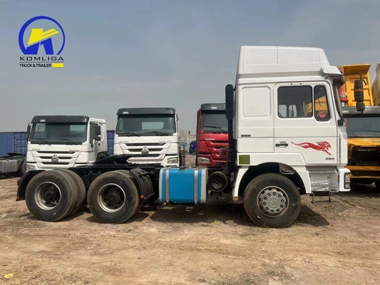Shacman 6X4 Trailer Head Tractor Truck con asse anteriore 7.5 Ton