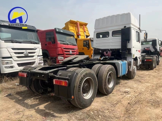 Shacman 6X4 Trailer Head Tractor Truck con asse anteriore 7.5 Ton
