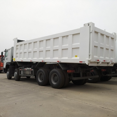 351-450hp 8X4 Dump Truck Sinotruk HOWO Tipper Truck con 300L Fuel Tanker