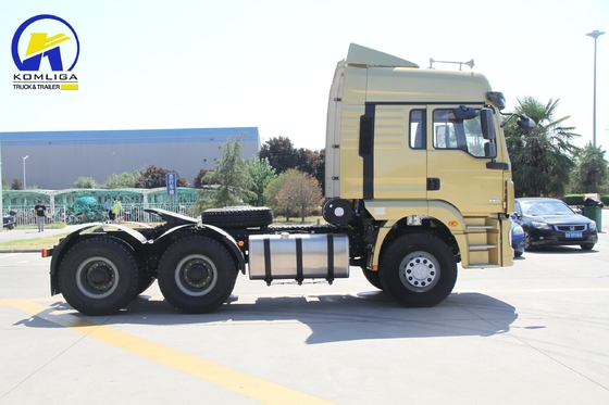 Guida pesante 6X4 380HP Shacman F3000 trattore Usato camion testa con motore diesel