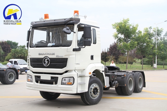 Uomo di 16 tonnellate di riduttore a due fasi asse posteriore Shacman camion trattore a Zambabwe