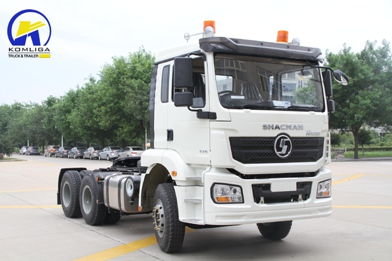 380HP Radial Design pneumatici Shacman 6X4 Tractor Truck Head per entro il budget