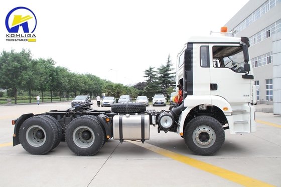 380HP Radial Design pneumatici Shacman 6X4 Tractor Truck Head per entro il budget