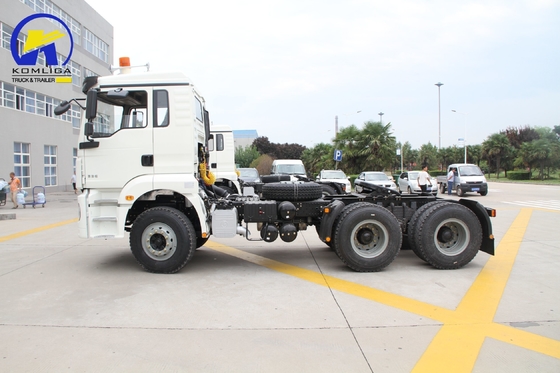 380HP Radial Design pneumatici Shacman 6X4 Tractor Truck Head per entro il budget