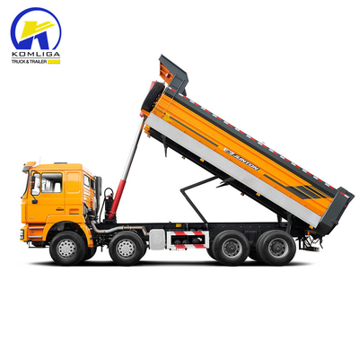 Shacman 8X4 Dump Truck per la pietra di sabbia Heavy Duty Hw76 Cab 351-450hp Potenza