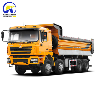 Shacman 8X4 Dump Truck per la pietra di sabbia Heavy Duty Hw76 Cab 351-450hp Potenza
