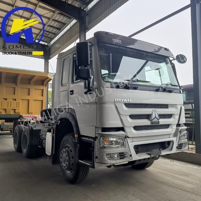 Heavy Duty HOWO 6X4 10 Ruota Usata Prime Mover Tractor Head Truck con personalizzazione