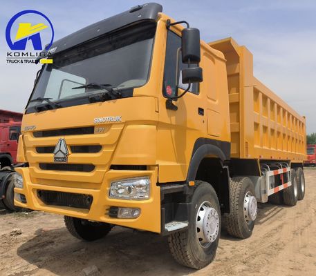 420 HP Diesel e usato 12 ruote HOWO 8X4 tipper camion per il vostro trasporto