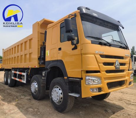 420 HP Diesel e usato 12 ruote HOWO 8X4 tipper camion per il vostro trasporto