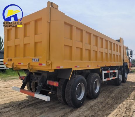 420 HP Diesel e usato 12 ruote HOWO 8X4 tipper camion per il vostro trasporto