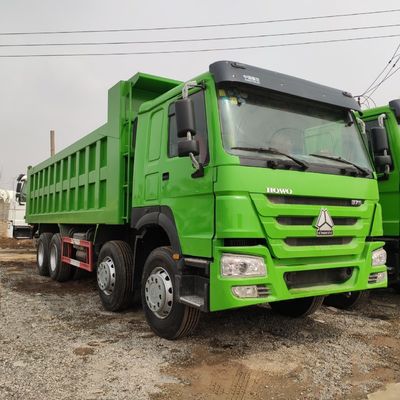 Sinotruk HOWO 375HP 8X4 12wheel Rhd LHD 60ton Used Tipper Dump Truck per la costruzione