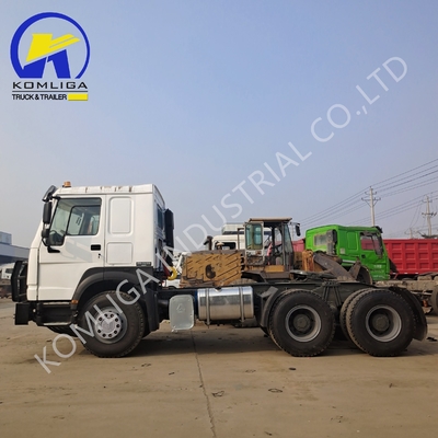 Camion a testa di trattore usato Sinotruk HOWO 6X4 con capacità di carico da 40-60 tonnellate