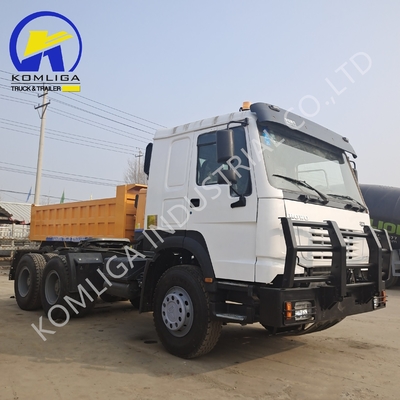 Camion a testa di trattore usato Sinotruk HOWO 6X4 con capacità di carico da 40-60 tonnellate