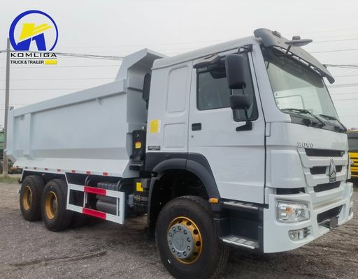 Sinotruk HOWO 6X4 Dump Truck con capacità di carico dell'asse anteriore di 9 tonnellate