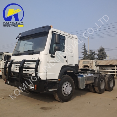 6X4 371 HP Tipper HOWO Dump Truck in buone condizioni d'uso con certificazione ECE per pneumatici